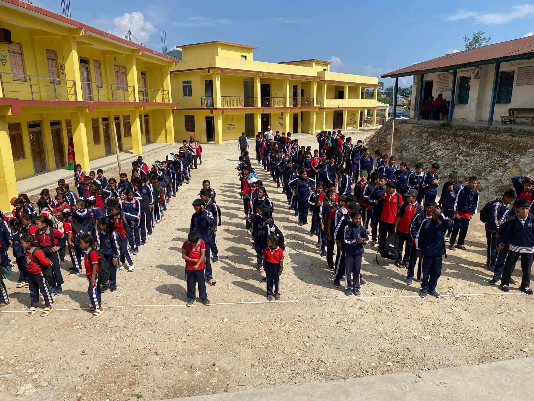 Sarvodaya Secondary School, Berung, Baglung, Building 