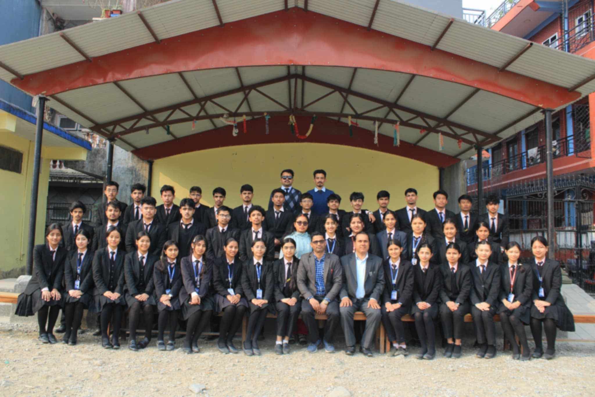 Shitaladevi Community Secondary School, Pokhara, Students and Teachers 