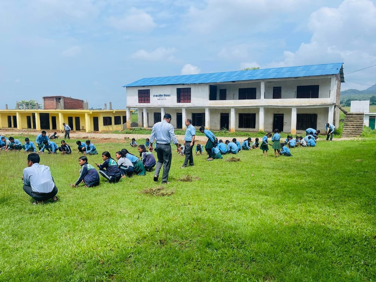 Shree Secondary School, Hapur, Dang, Building 