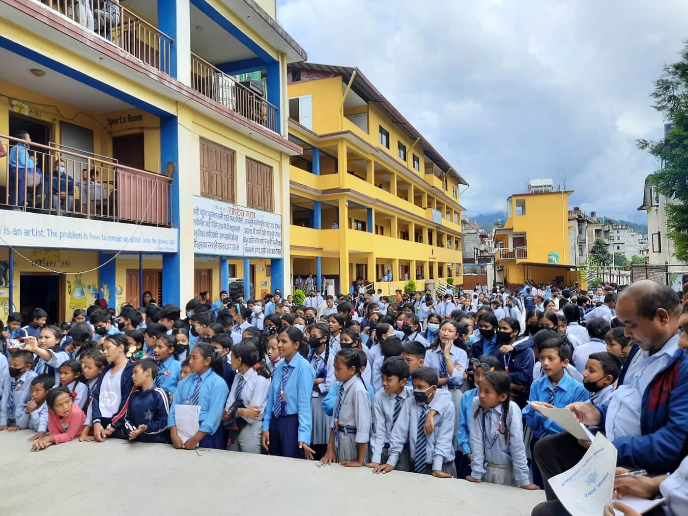 Siddhi Mangal Secondary School Building 