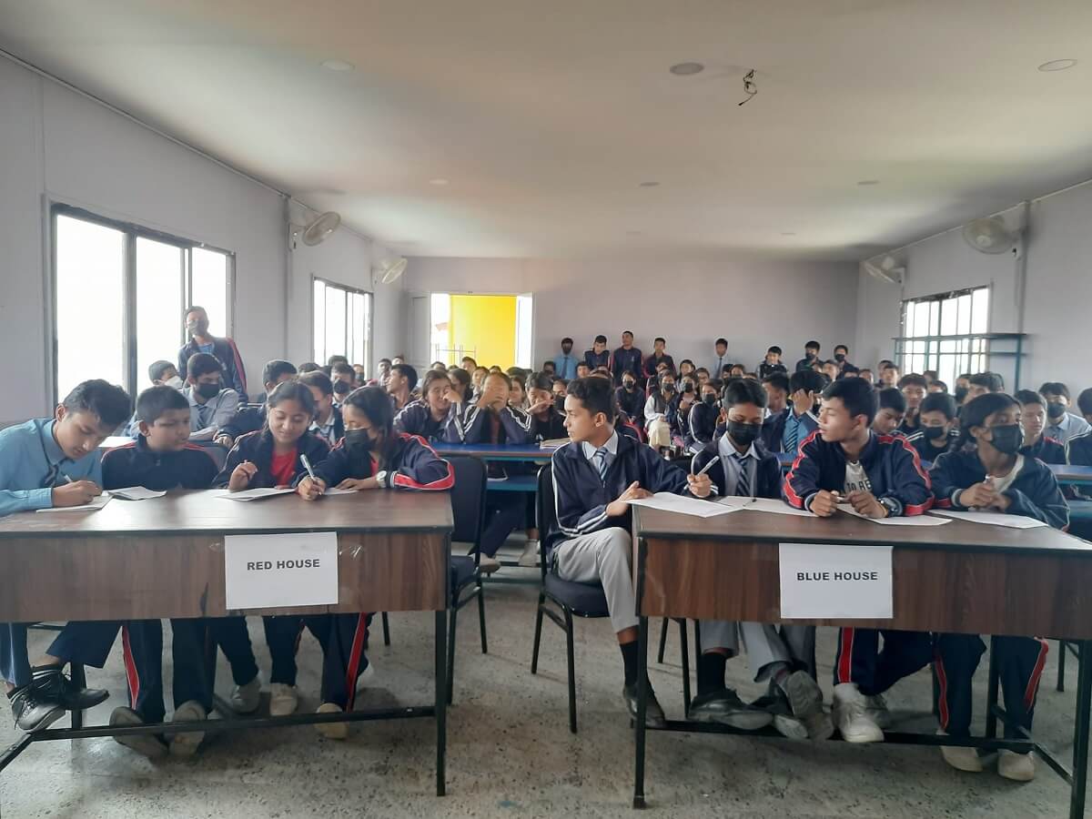 Siddhi Mangal Secondary School Students in Classroom 