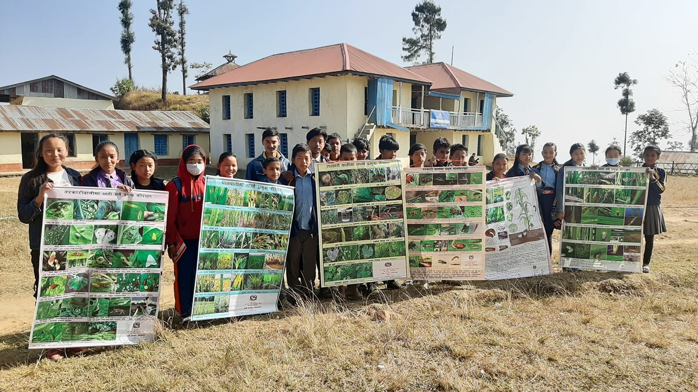 Singhadevi Secondary School, Amchok, Ilam, Students 