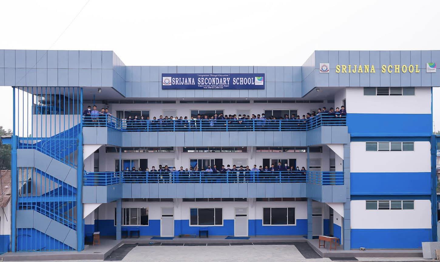 Srijana Secondary School, Pokhara Building