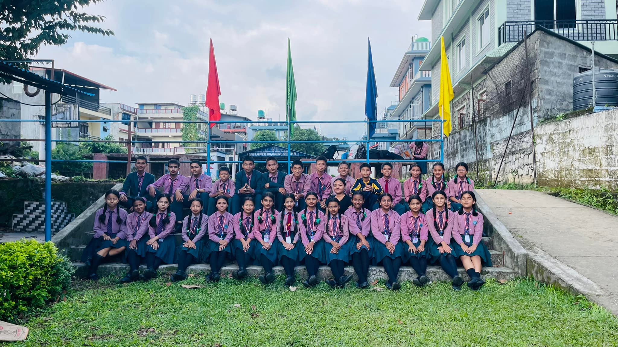 Sunflower Boarding School, Pokhara Students 