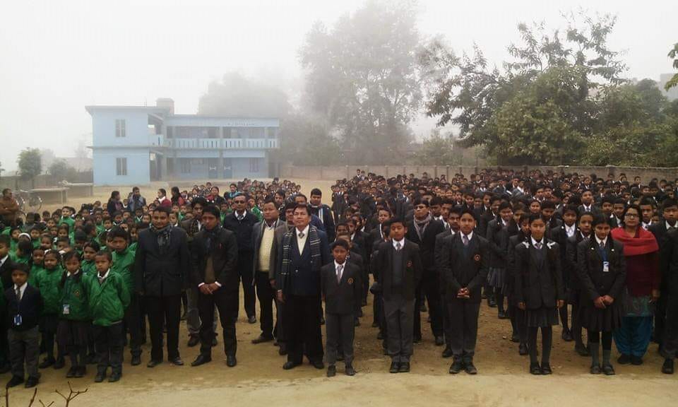 Sunlight Modern Secondary English School, Lamahi, Dang, Students 