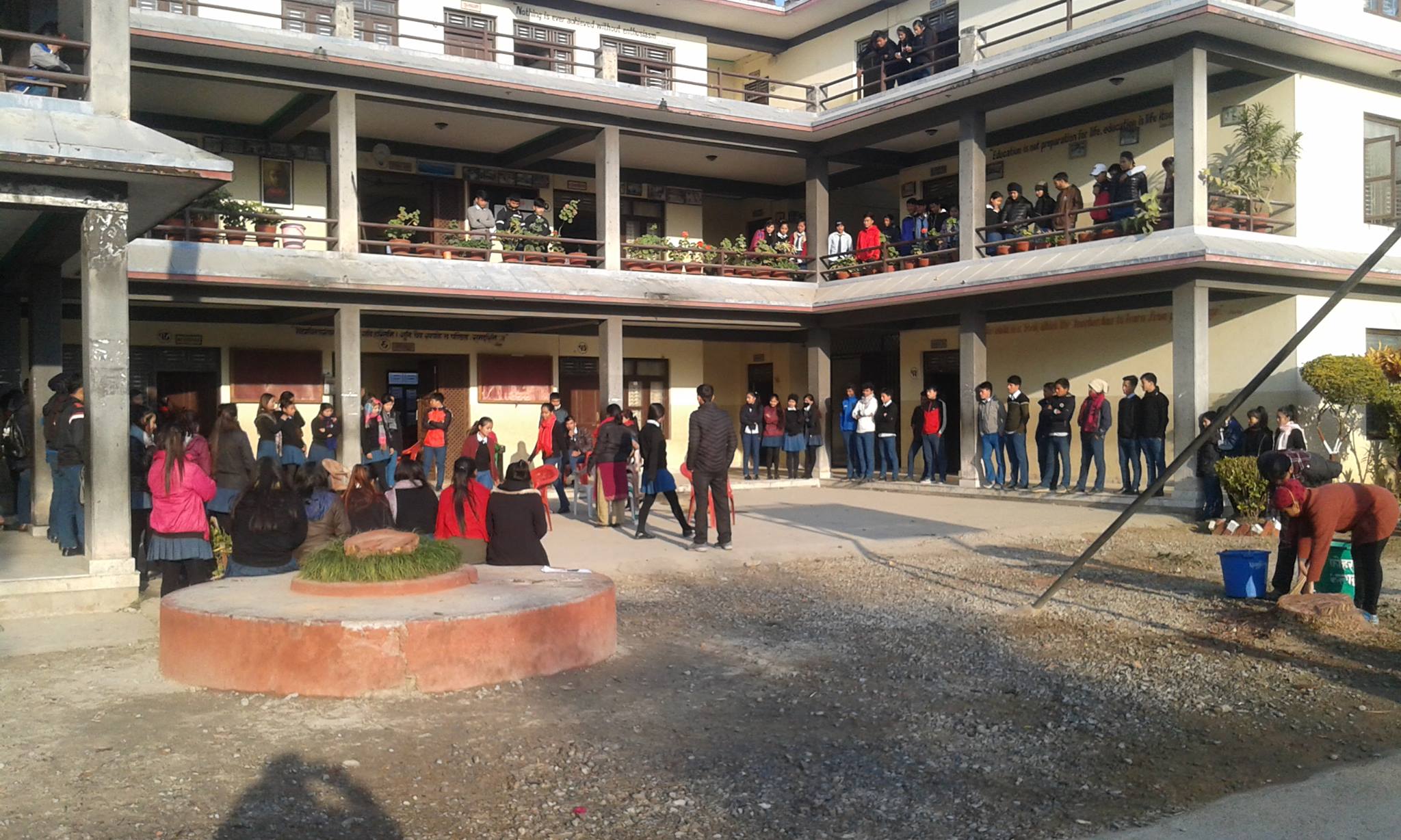 Tal Barahi Secondary School, Pokhara Building 