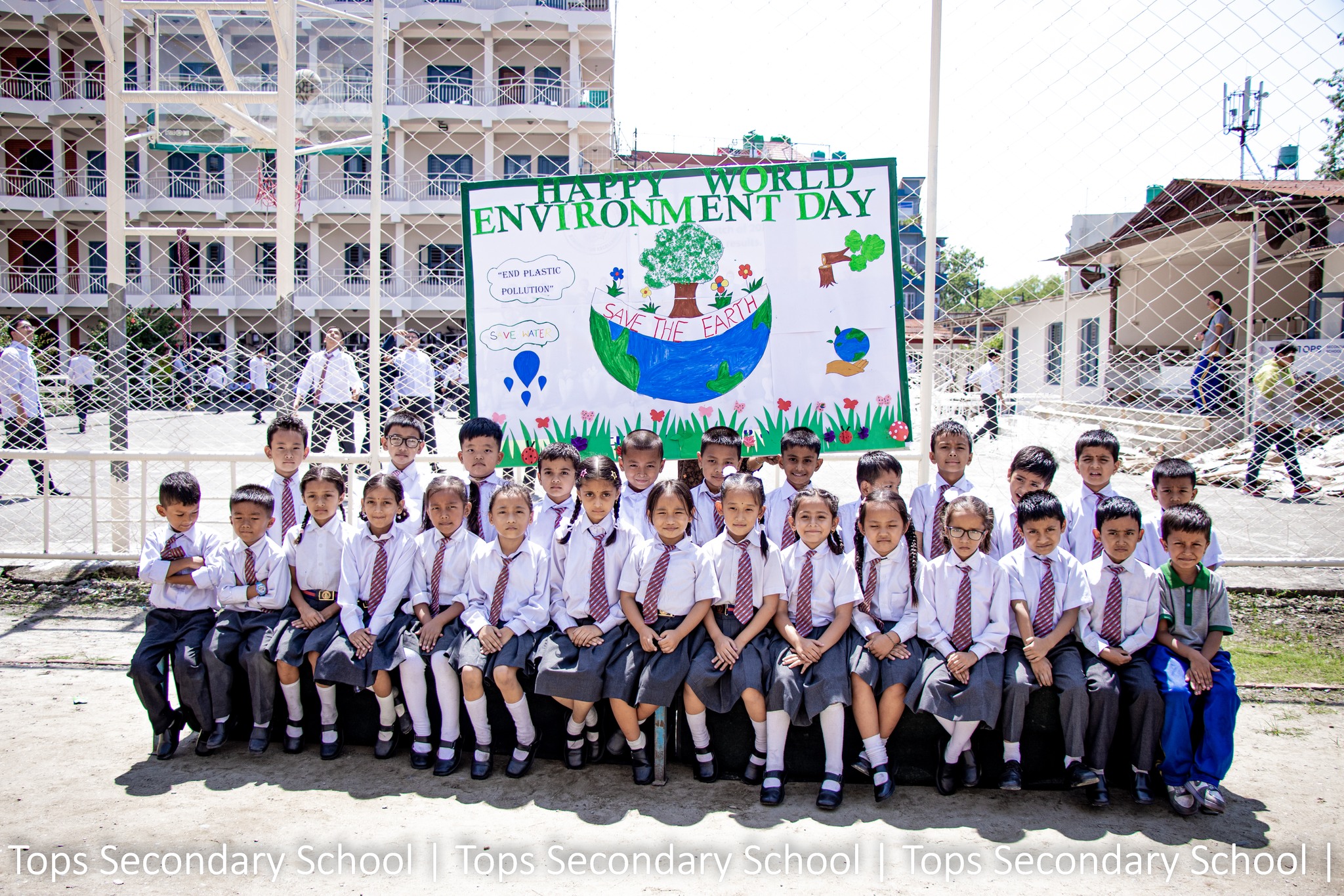 Tops English Boarding School, Pokhara World Environment Day 
