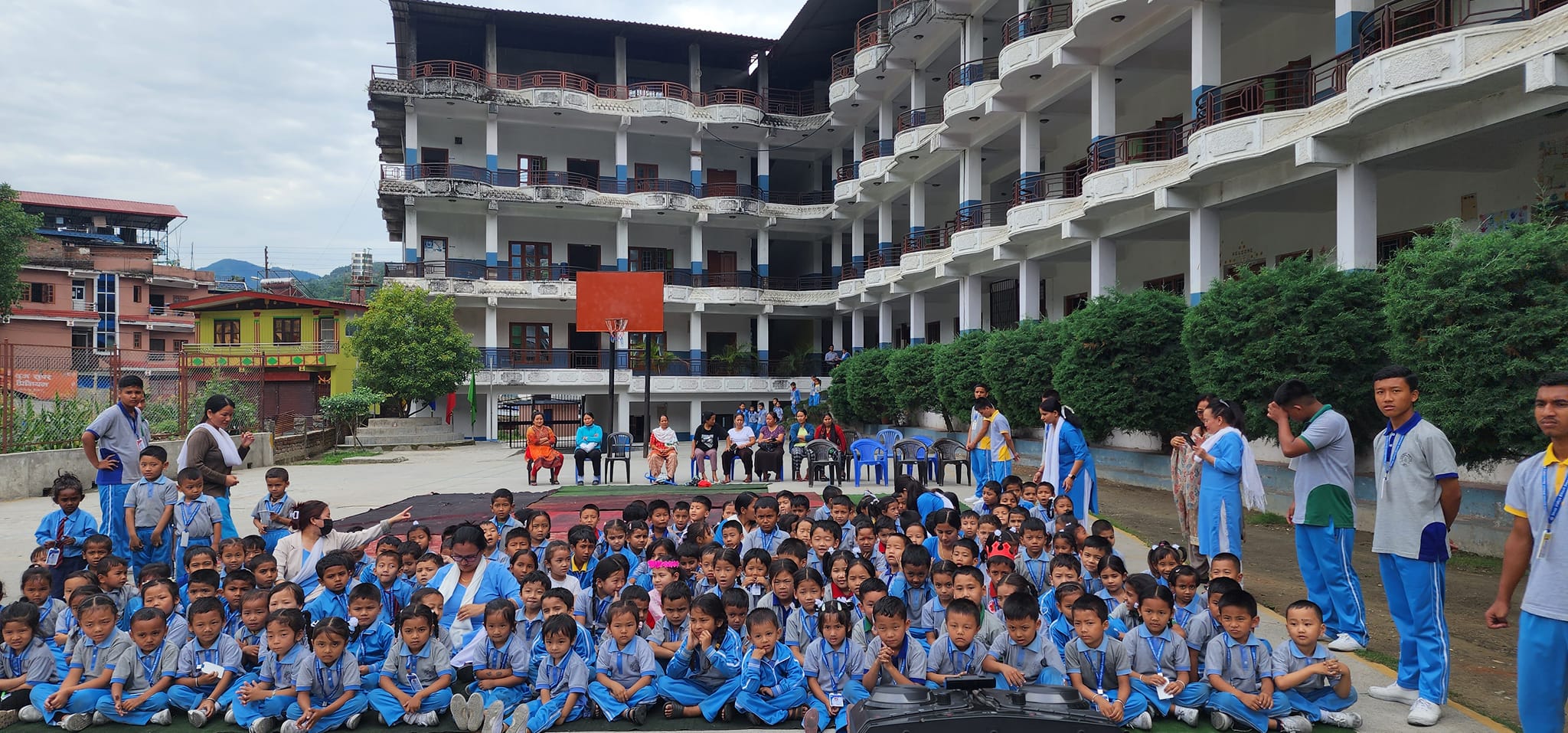 Vidhya Bikash Secondary School, Lamjung Building 
