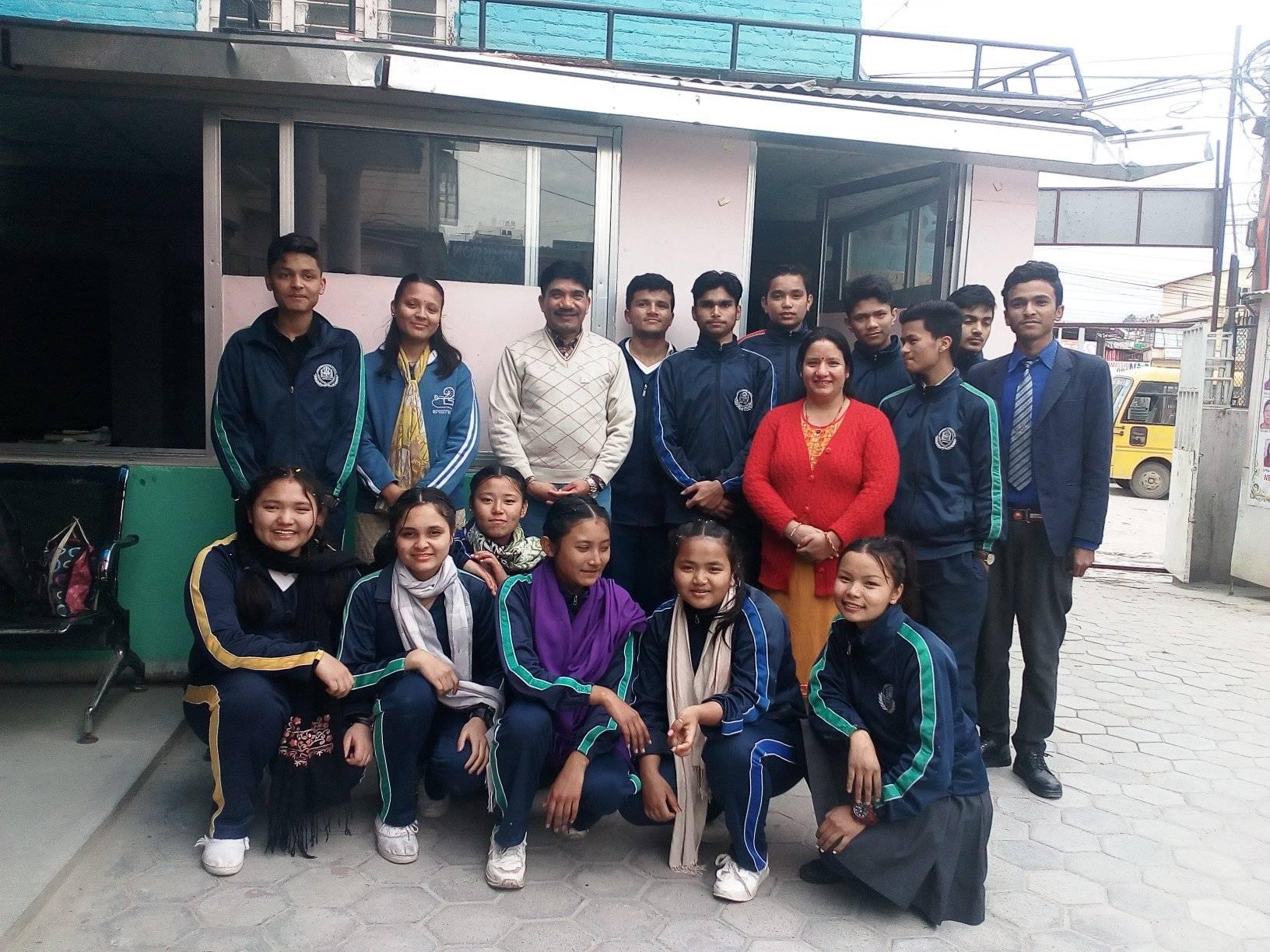 Active Academy Boarding School, Kathmandu Students 