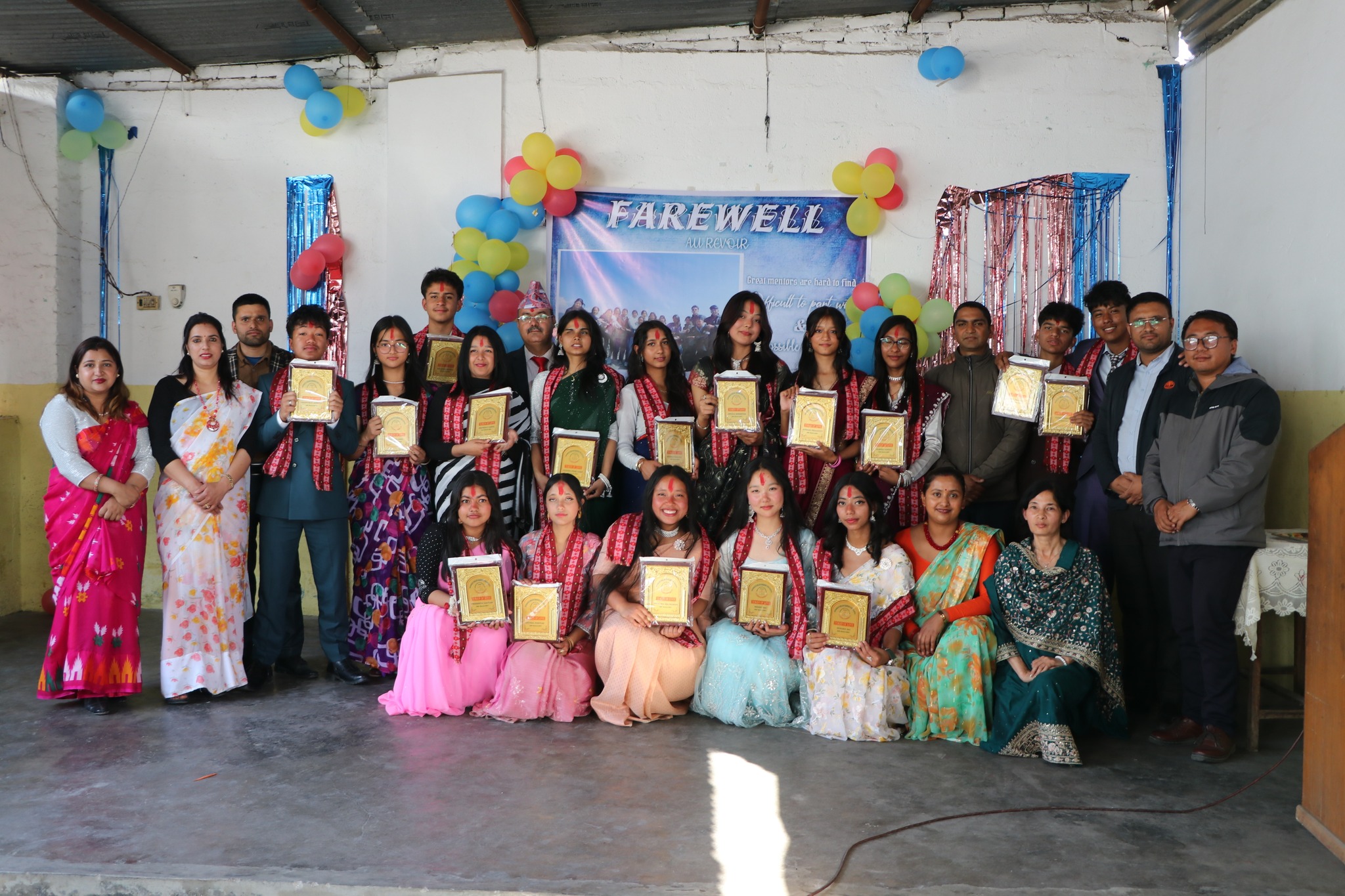 Advanced English Secondary School, Kathmandu Farewell Program 