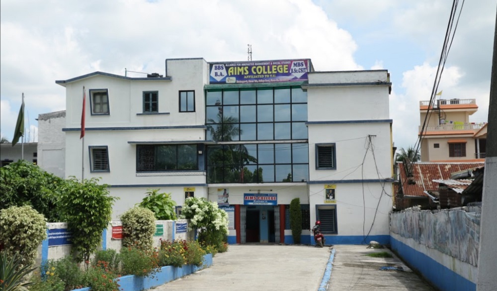 AIMS College Biratnagar, Building 