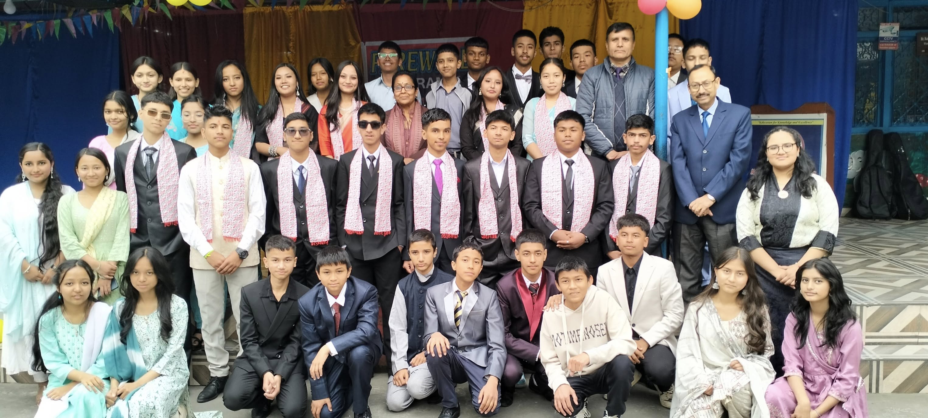 Albert English Secondary Boarding School, Kathmandu Farewell Program 