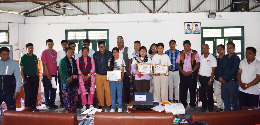 Annapurna Rural Municipality Myagdi Rewards SEE Toppers 2081 