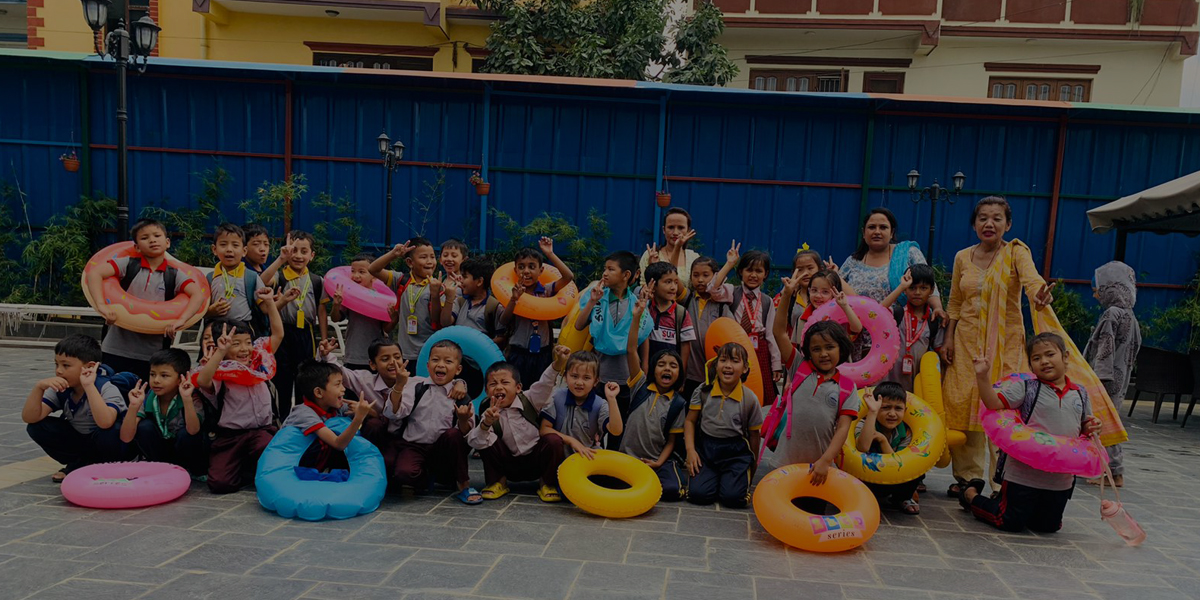 Ashirvad Boarding School, Kathmandu Swimming Day 