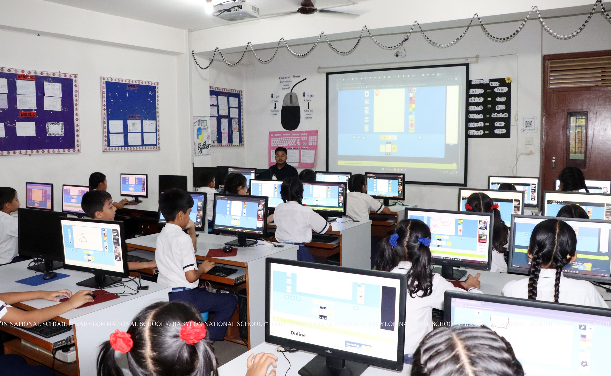 Babylon Secondary School, Kathmandu Computer Lab 
