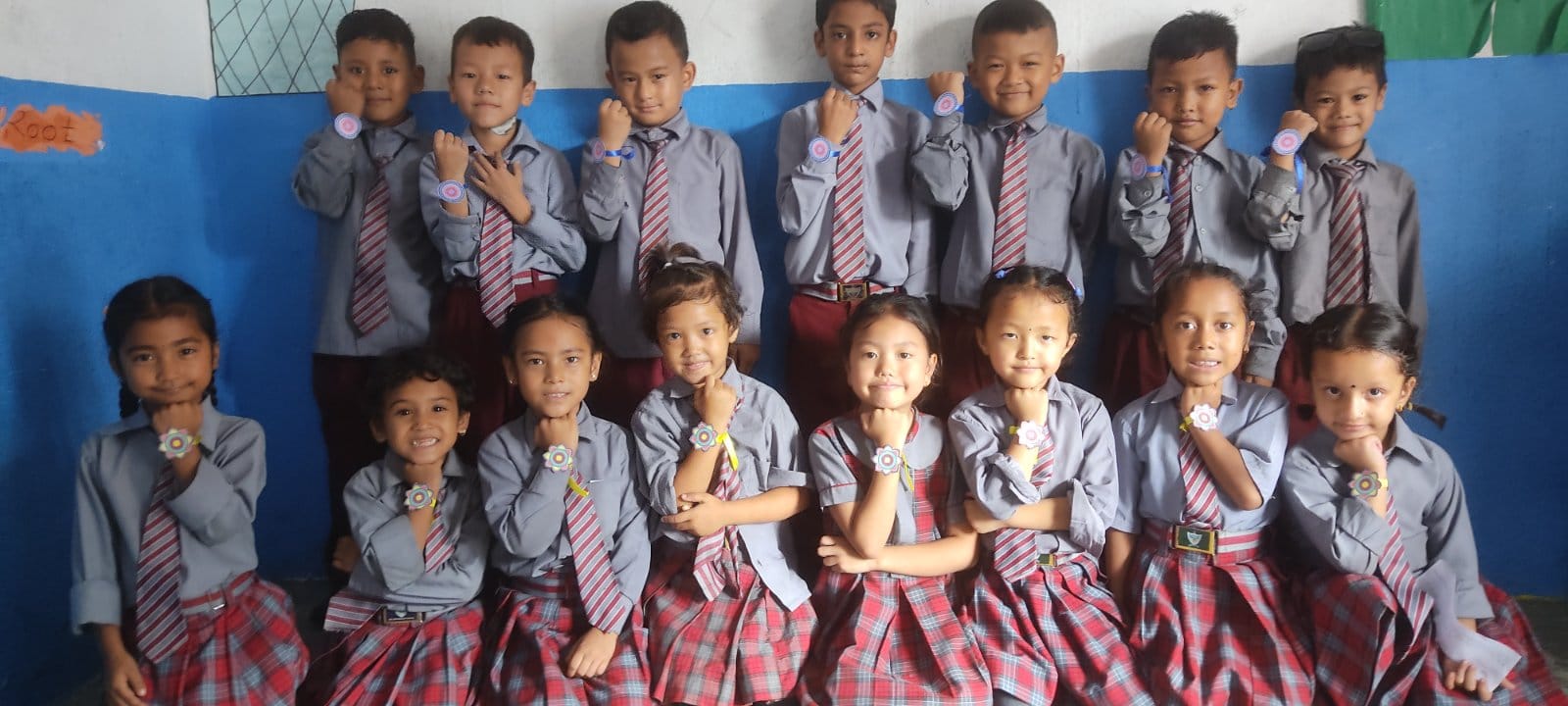 Bal Sirjanalaya Secondary School, Kathmandu Primary Level Students 