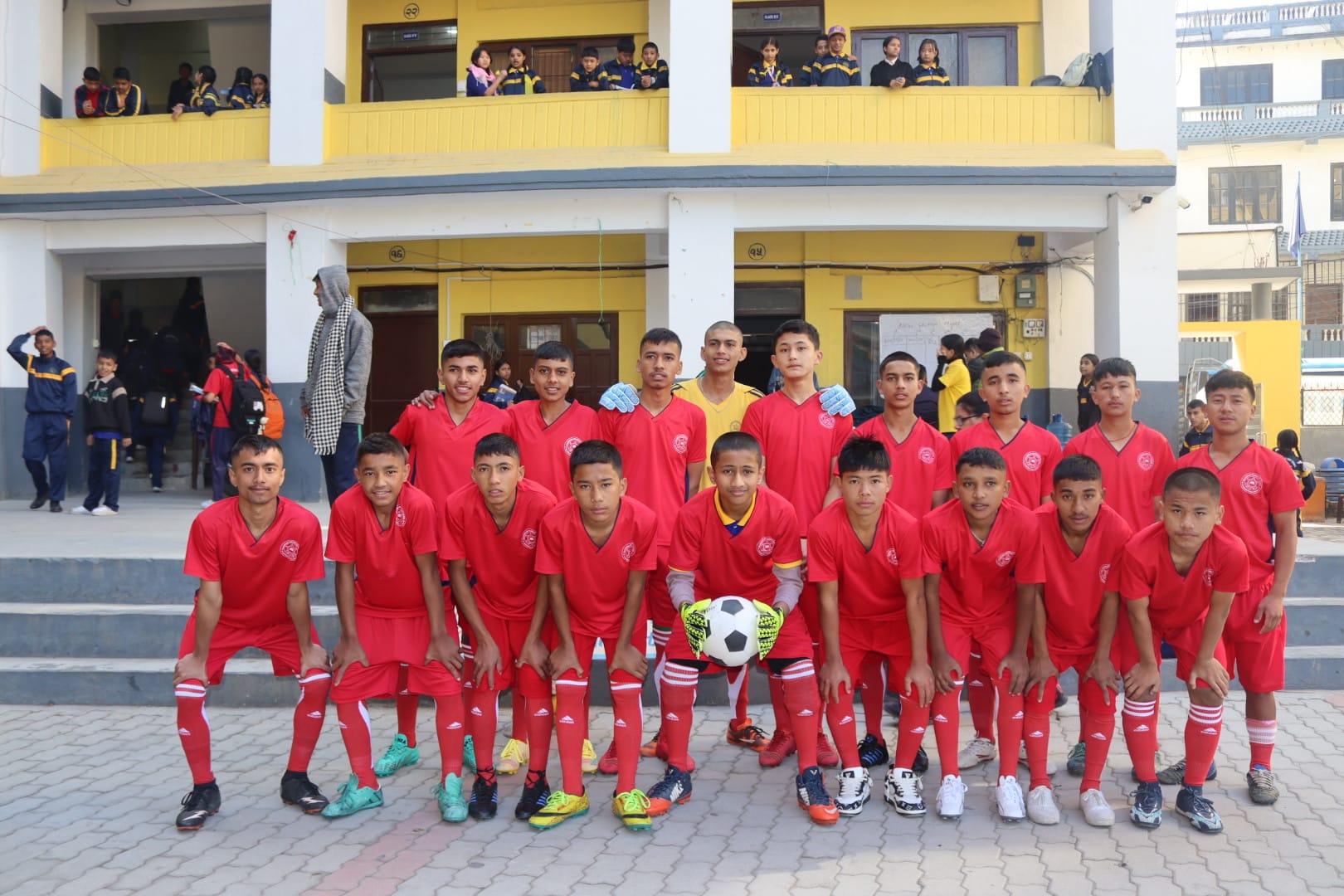 Bal Uddhar Secondary School, Kathmandu Junior Football Team 