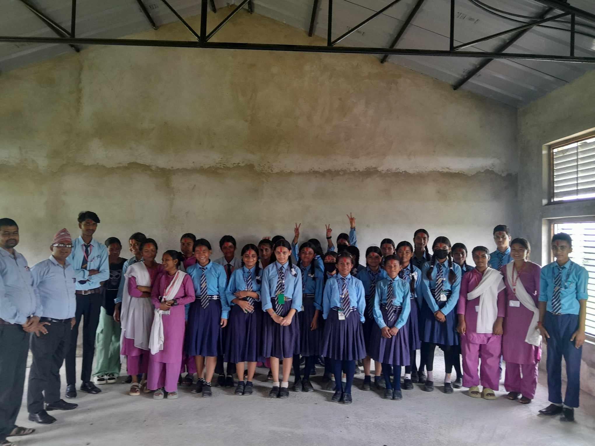 Bhabisya Nirman Secondary School, Rupandehi  Students 