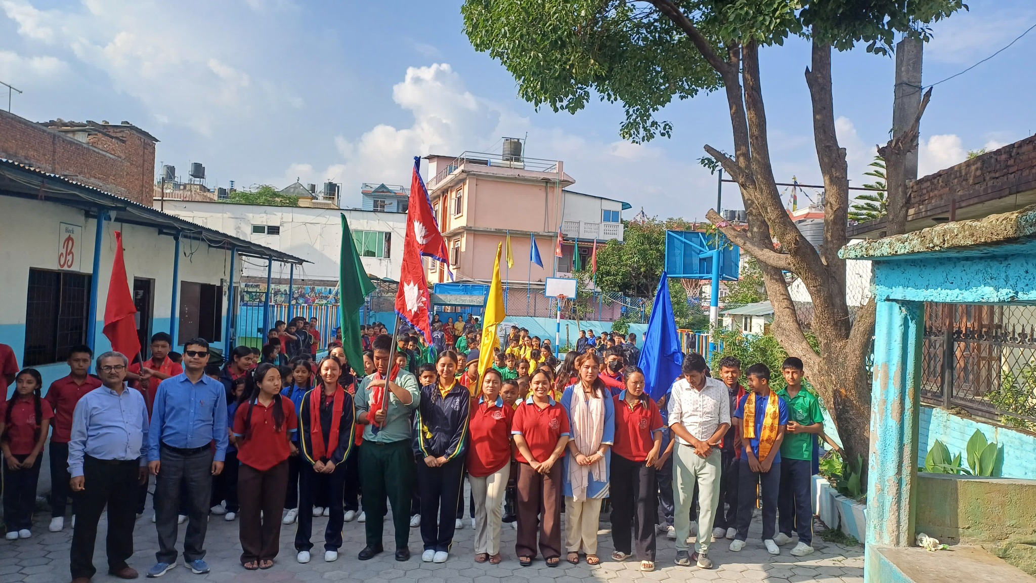 Bidhya Sagar English Boarding School, Kathmandu Students 