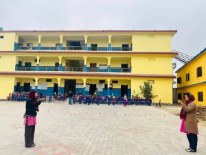 Blue Star English Secondary School, Nawalpur Building 