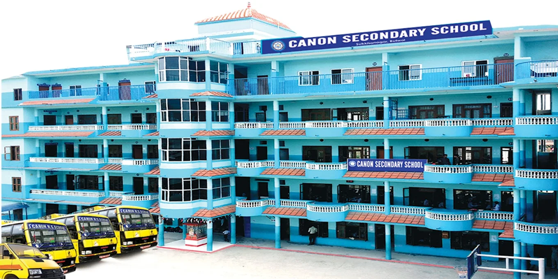 Canon Secondary School, Butwal Building 