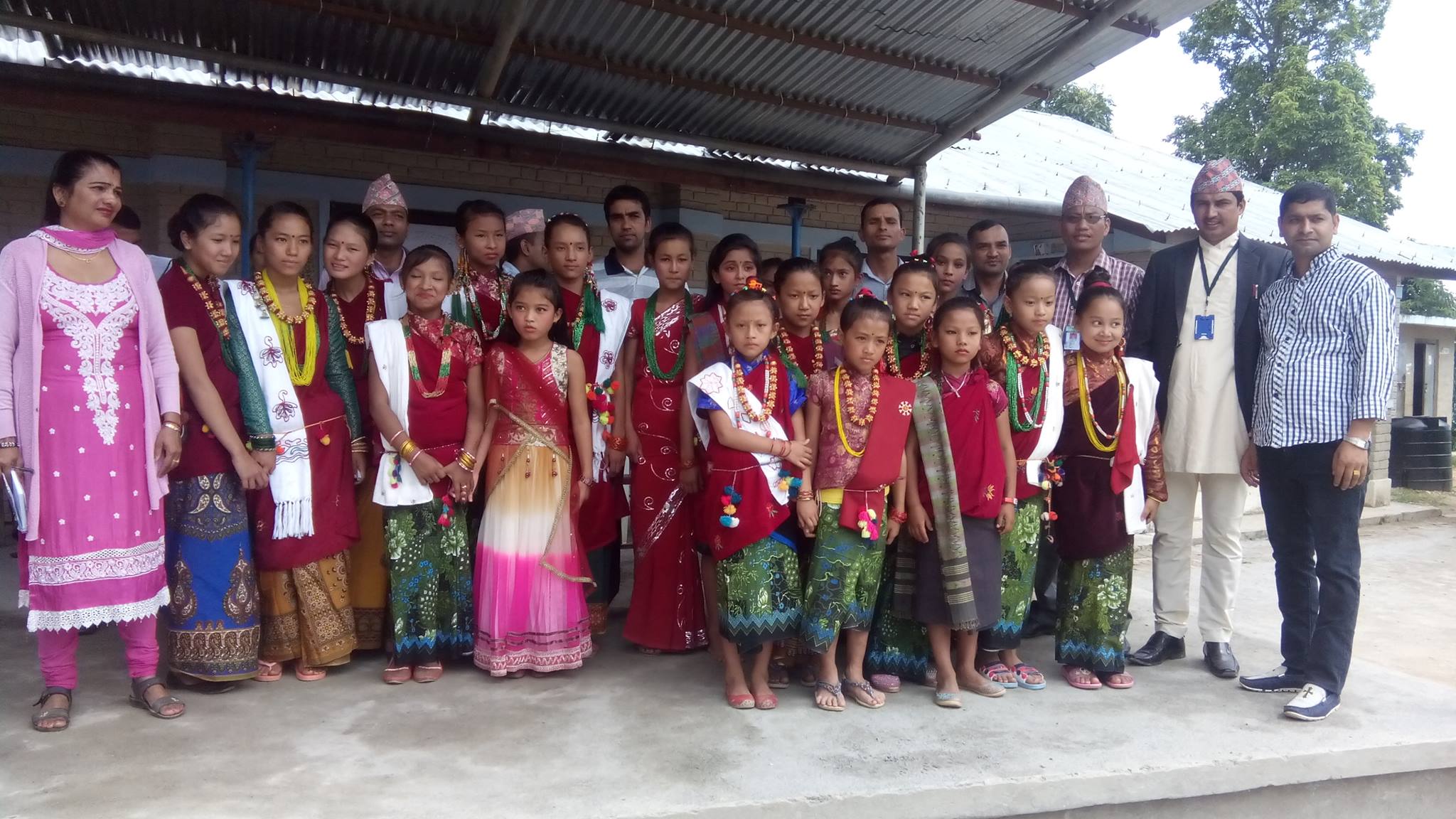 Chandra Secondary School, Palpa Students 
