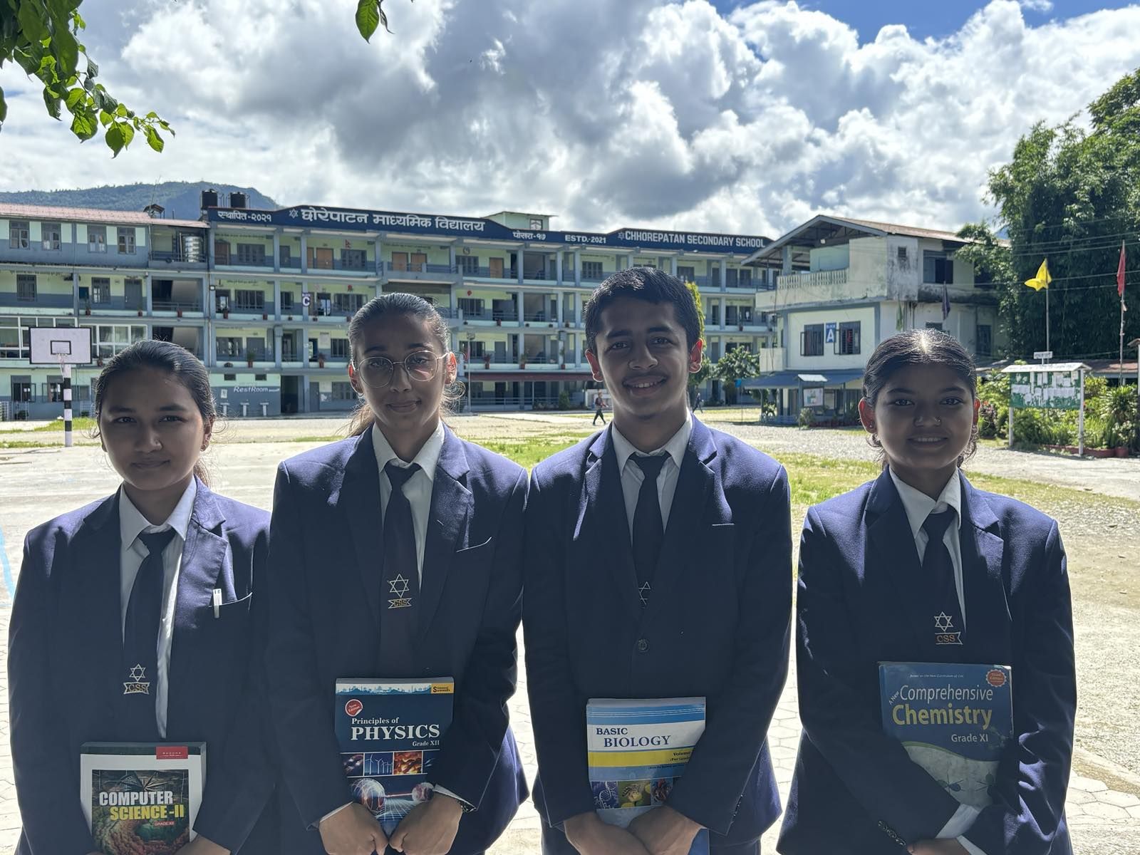 Chhorepatan Secondary School, Pokhara, Students 