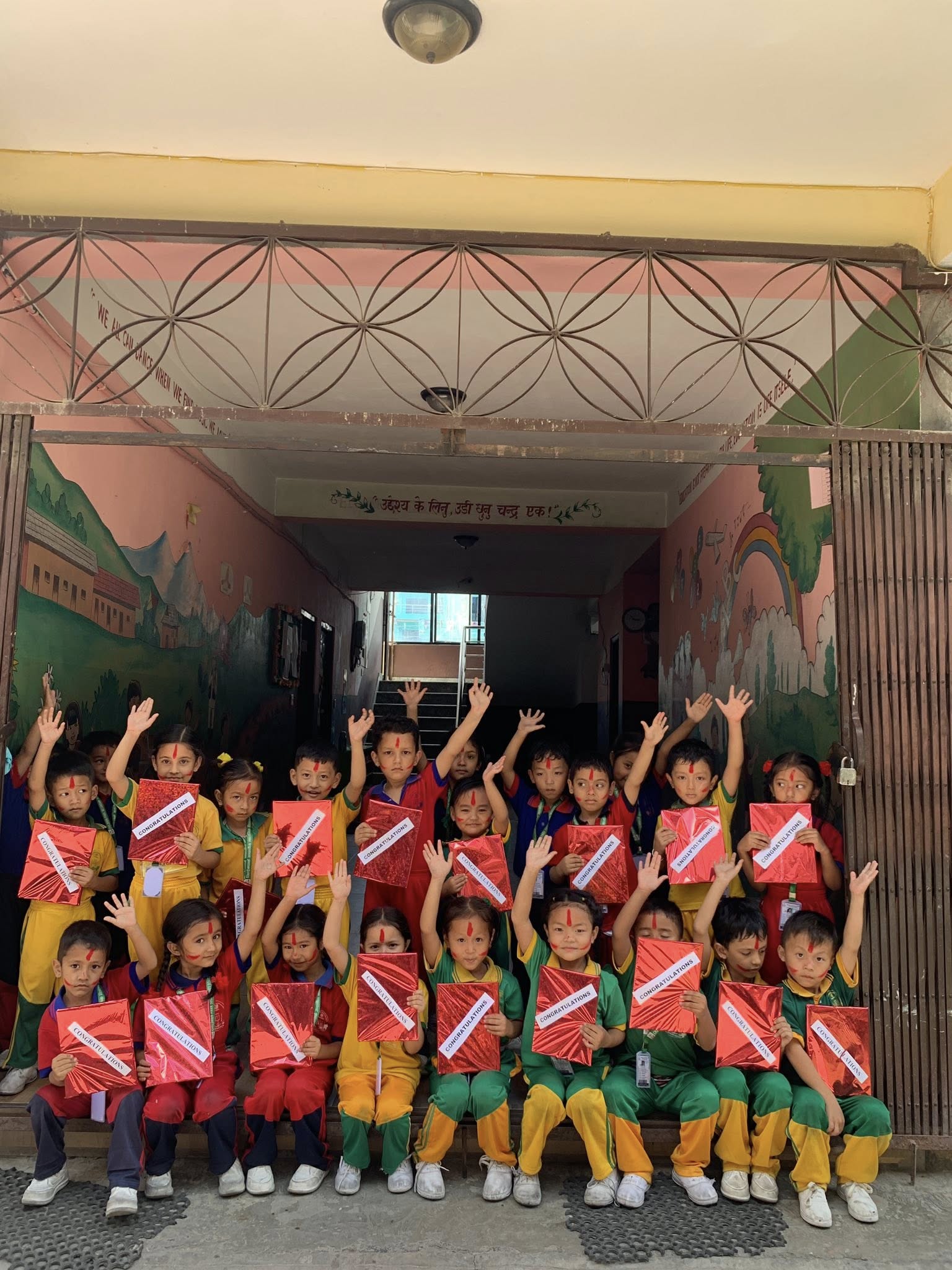 Children Park Secondary Boarding School, Dhading Primary Level Students 