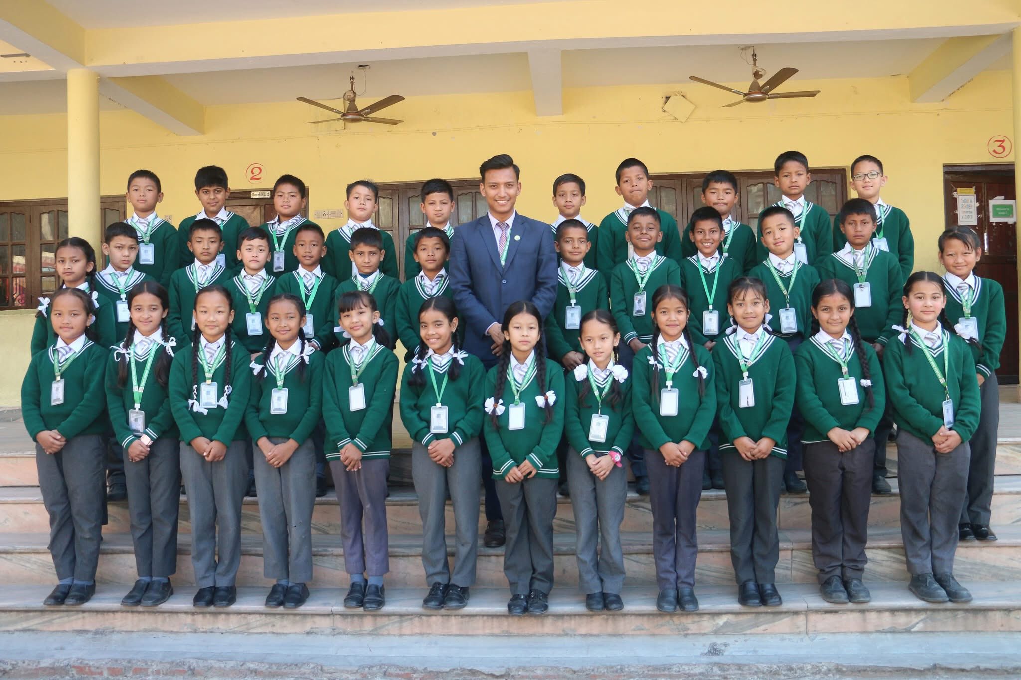 Children Park Secondary Boarding School, Dhading Students 