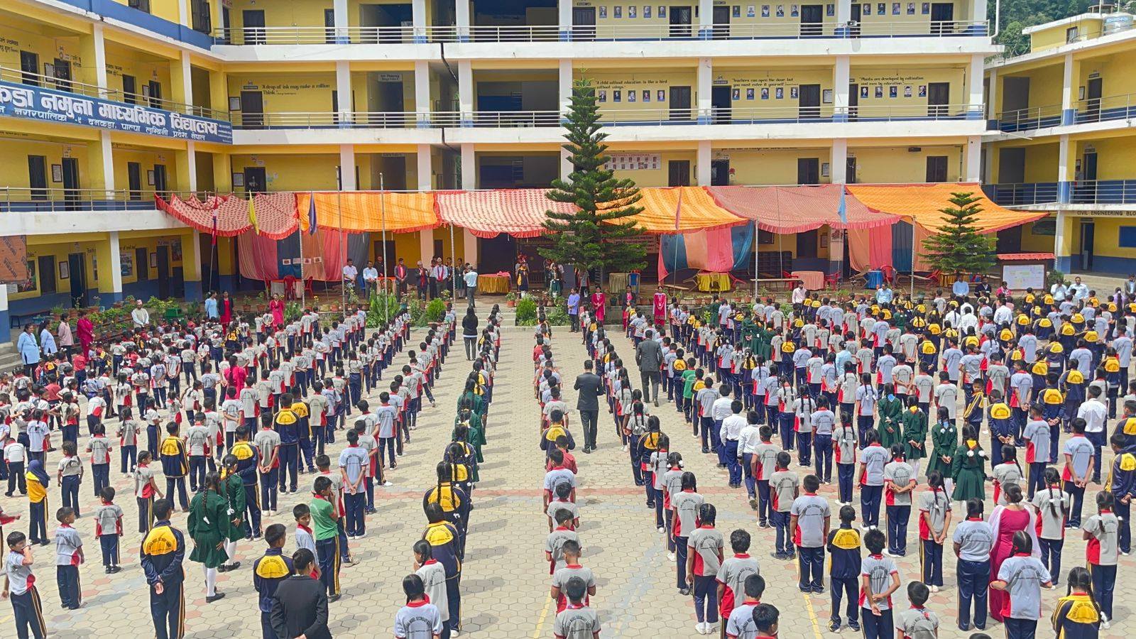 Damakada Secondary School, Palpa Assembly 