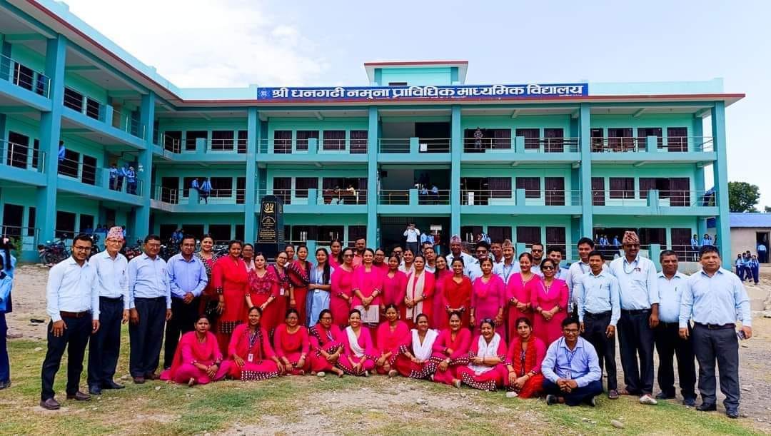Dhangadhi Model Technical Secondary School, Kailali, Building 