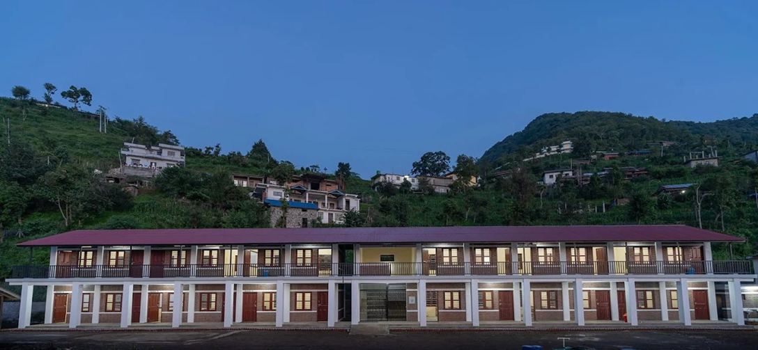Dharmapur Secondary School, Gulmi Building 