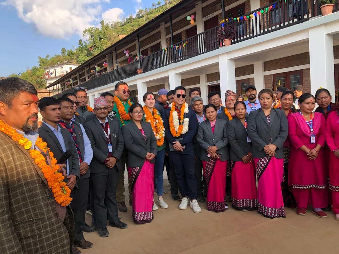Dharmapur Secondary School, Gulmi Staffs 