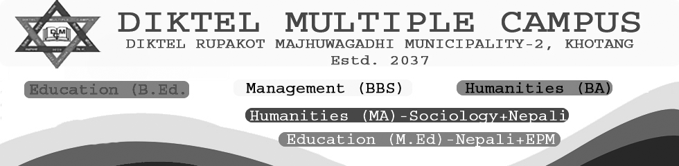 Diktel Multiple Campus, Khotang 