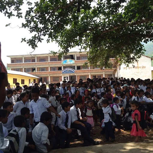 Divya Jyoti Secondary School, Palpa Students 