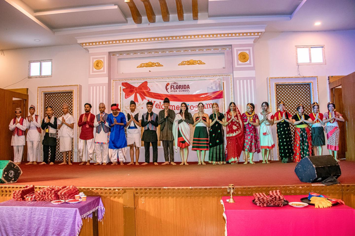 Everest Florida Secondary School, Kathmandu Welcome Program 