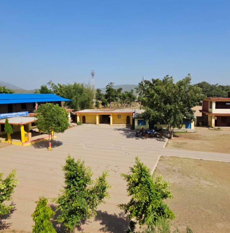 Ganga Secondary School, Dang Building 