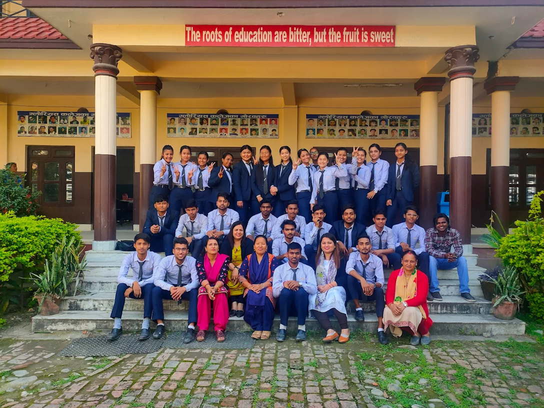 Glorious Secondary School, Rupandehi Students 