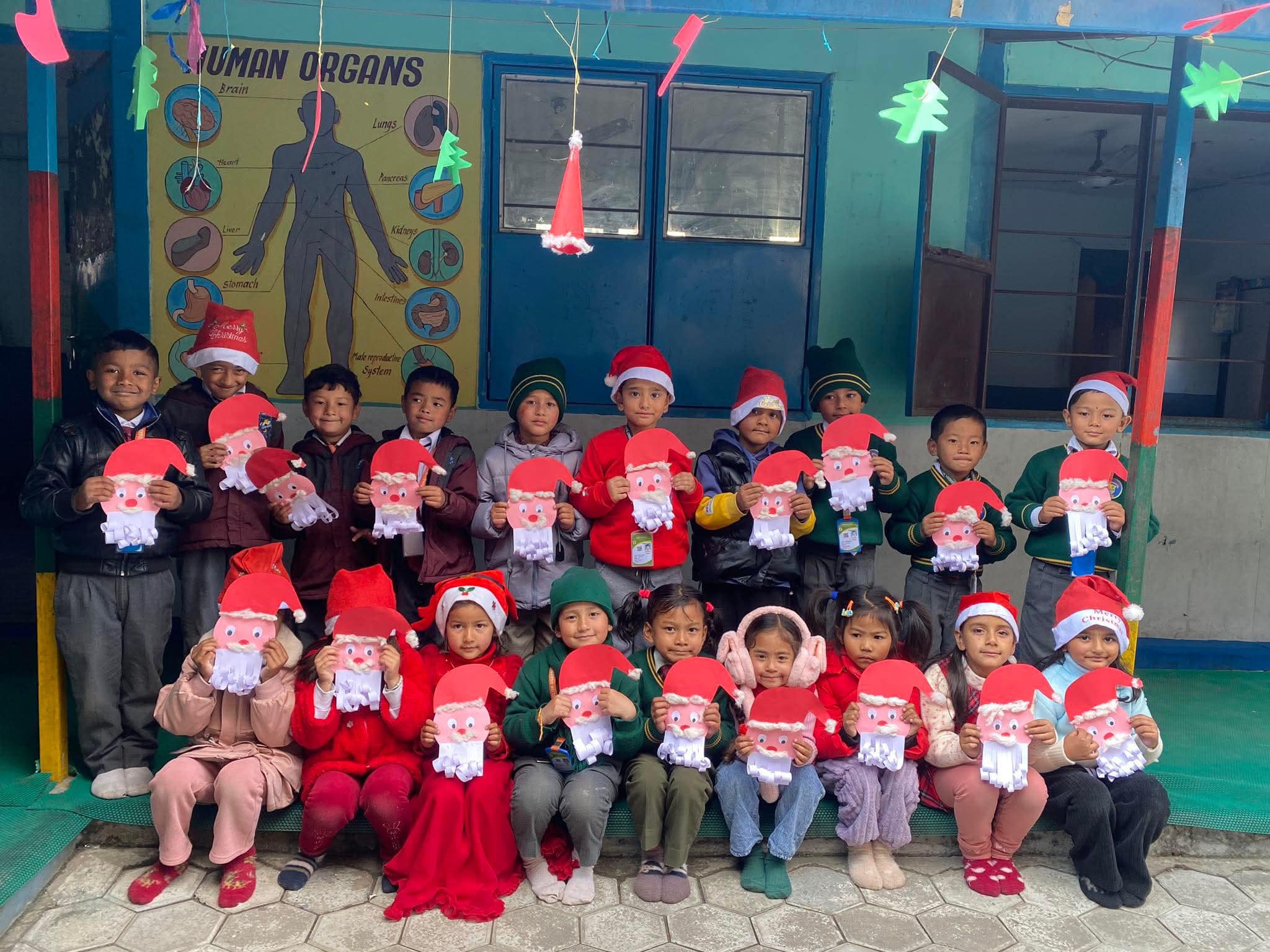 Gorakhkali English Boarding School, Kathmandu Primary Level Students 