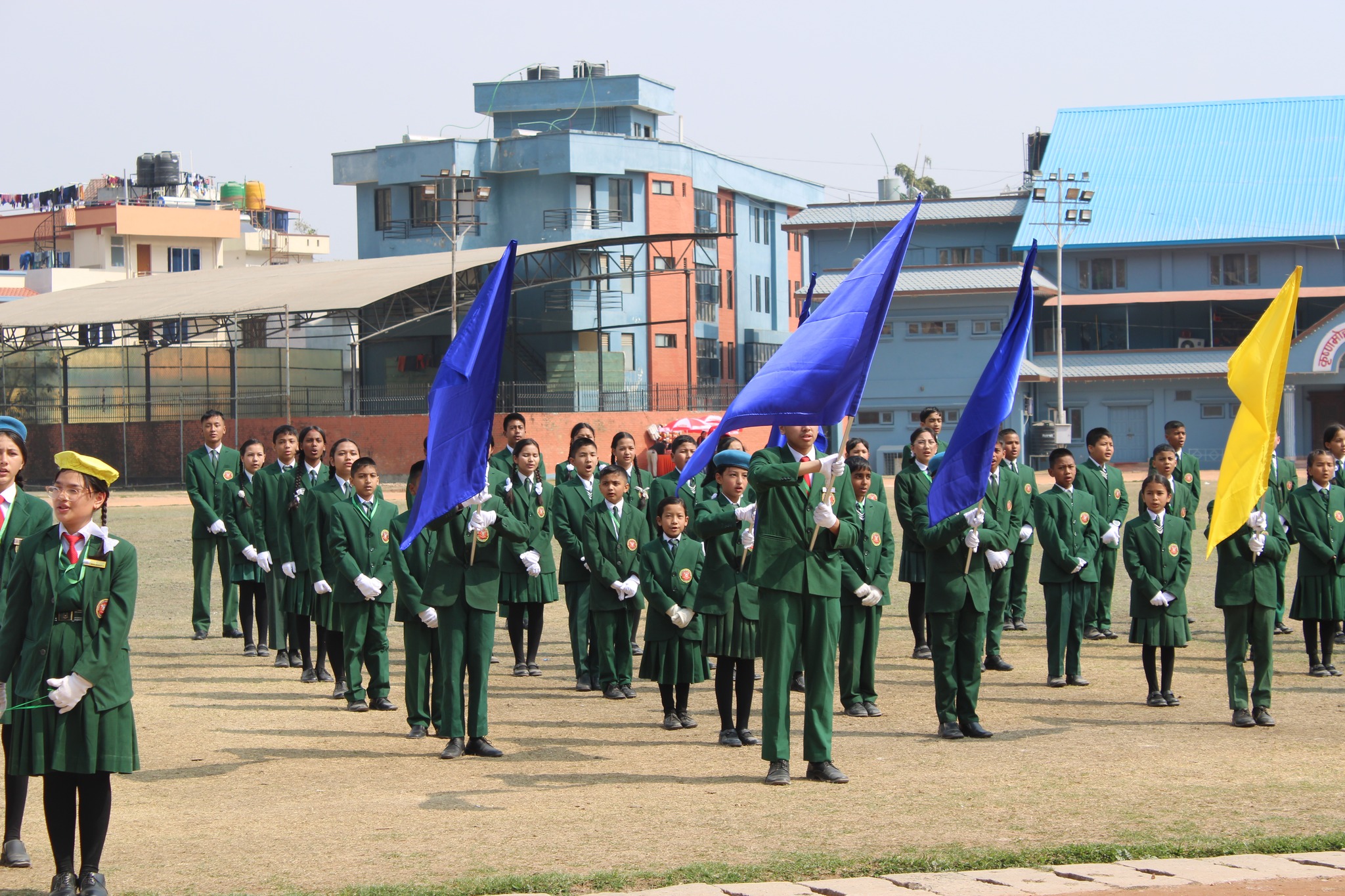 Green Peace Co-Ed School, Kathmandu Sports Week 