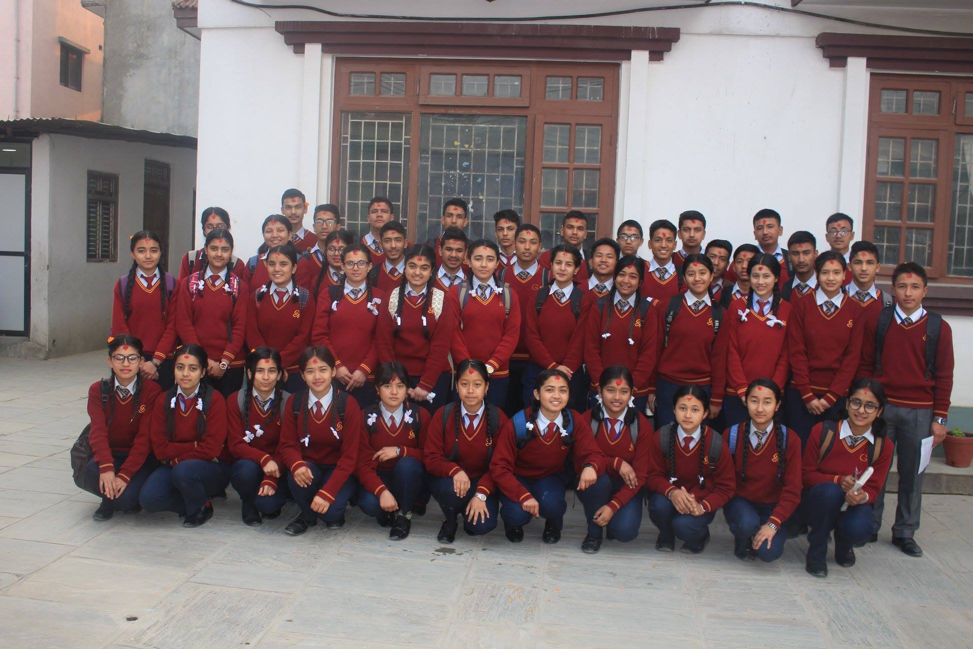 Greenwich Academy Secondary School, Kathmandu Students 