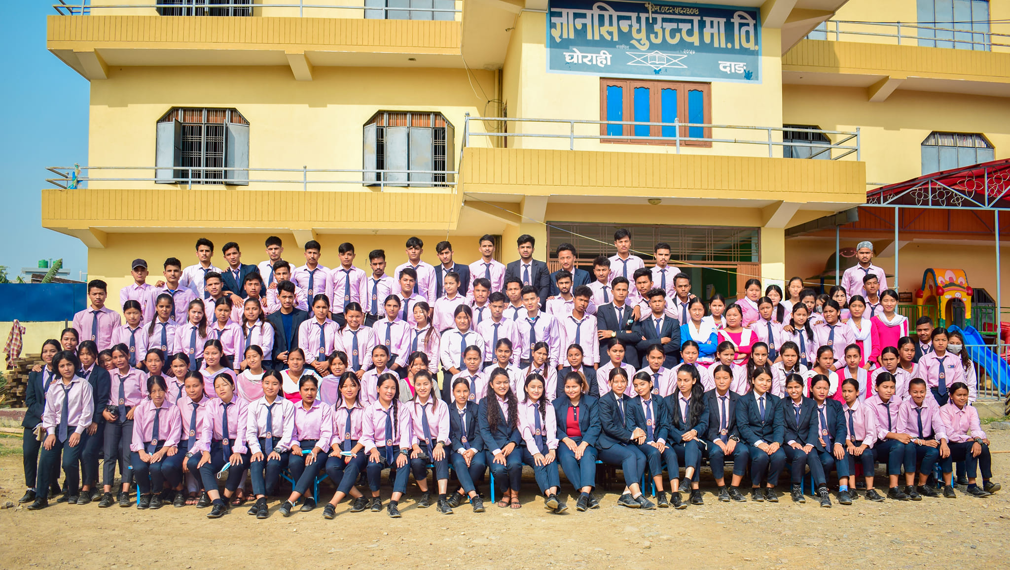 Gyan Shindhu Secondary School, Ghorahi, Dang Students 