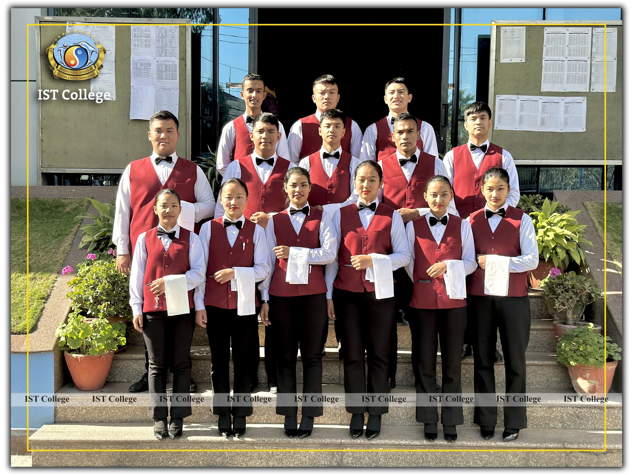 International School of Tourism and Hotel Management, Kathmandu Students 