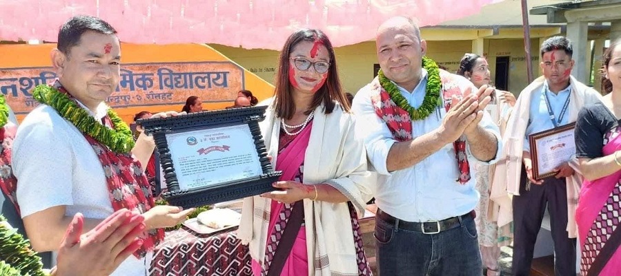 Janashakti Secondary School Honored for SEE Results