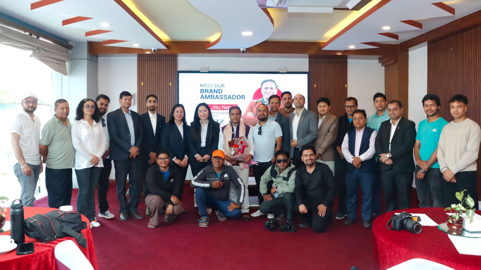 Jitu Nepal Reappointed Brand Ambassador of Bizz Education 