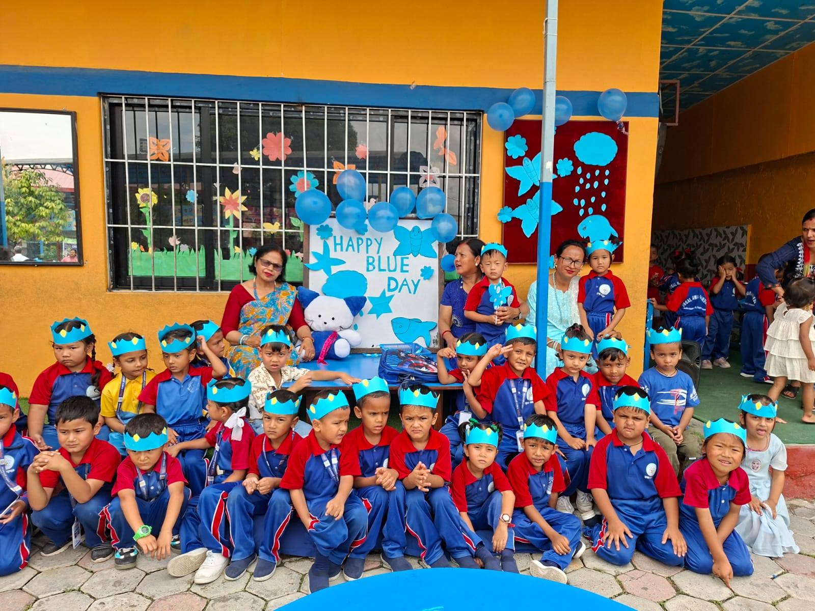 Jugal English Medium School, Kathmandu Primary Level Students 