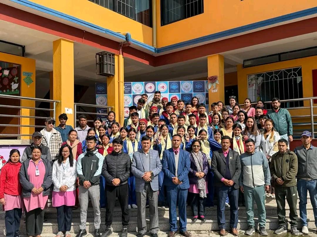 Jugal English Medium School, Kathmandu SEE Students Farewell 
