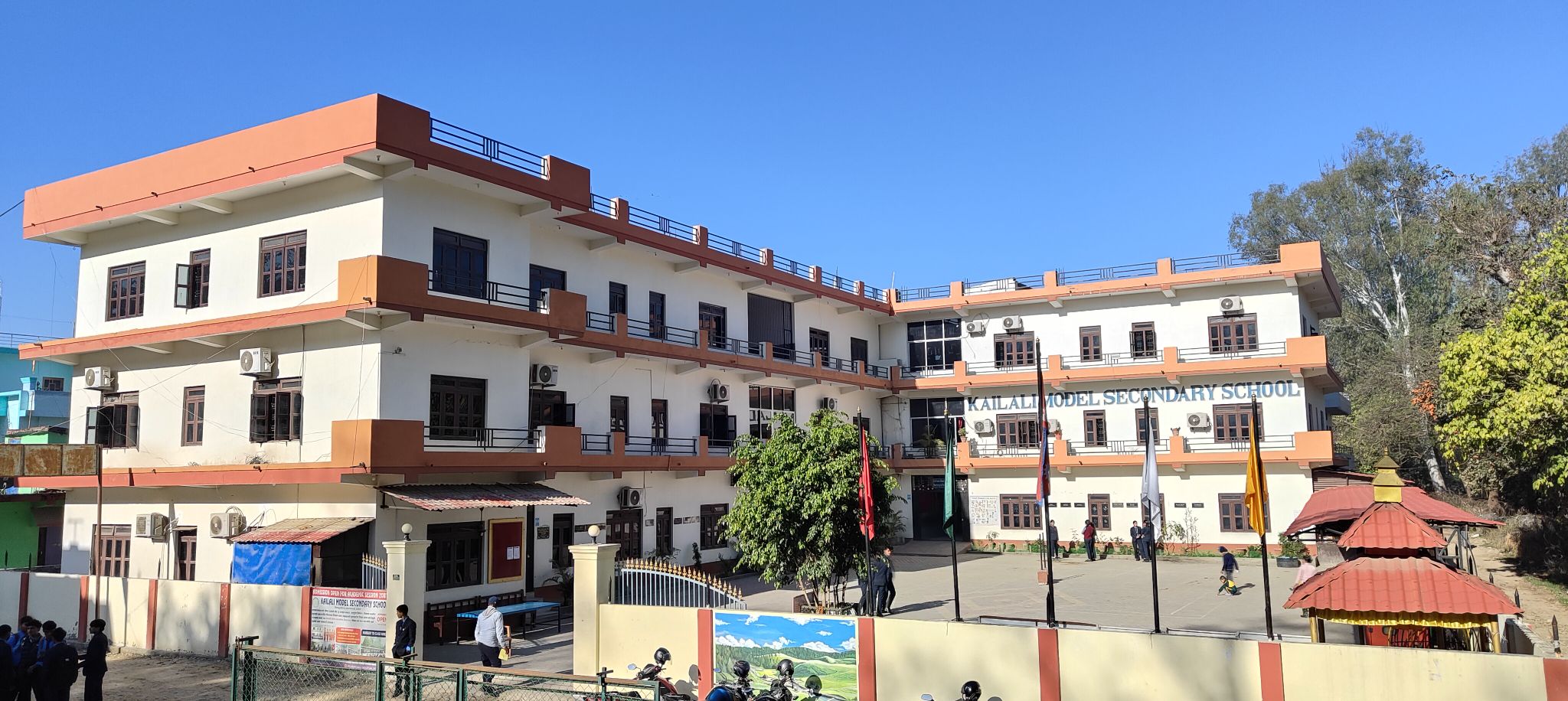 Kailali Model Secondary School, Dhangadhi Building 