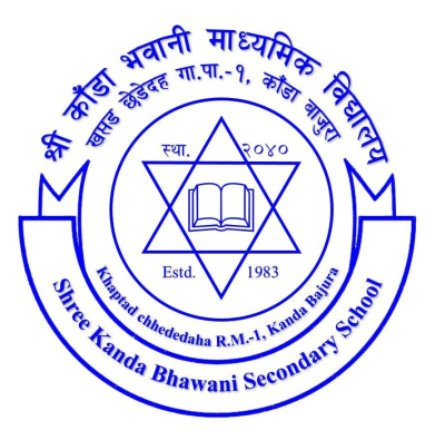 Kanda Bhawani Secondary School, Bajura Logo 