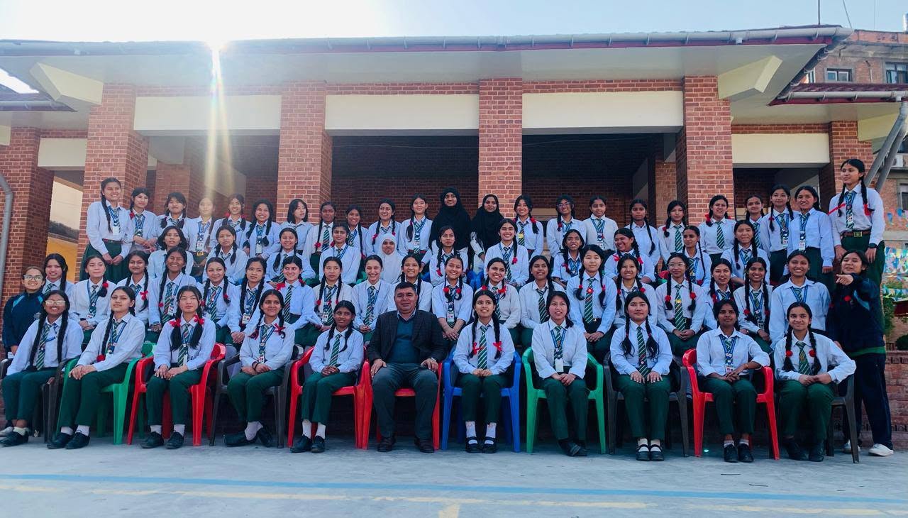 Kanya Mandir Secondary School, Kathmandu Secondary Level Students 